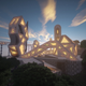 Illustration for article titled Spectacular Builds From Minecraft's "Floating Island" Contest